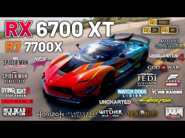 RX 6700 XT 12GB in 2023 (Test in 20 Games) 1080p, 2K, 4K "Future-Proof Gaming in 2023!"