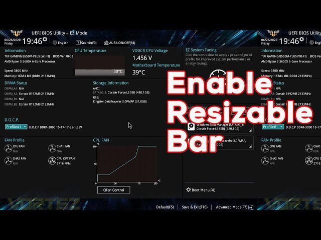 Asus - How to Enable Resize BAR (Resizable BAR) function？