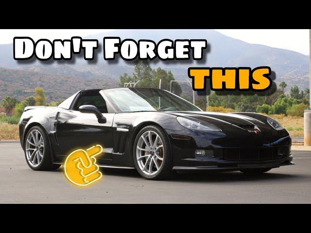 All C6 Corvette Owners Must Do THIS First!