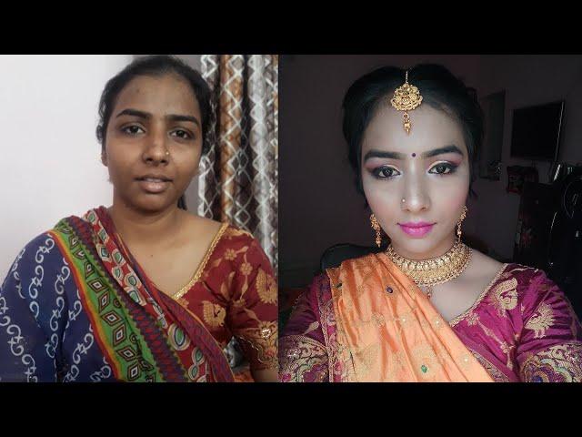 TRADITIONAL DIWALI LOOK 2021|INDIAN FESTIVAL MAKEUP TUTORIAL