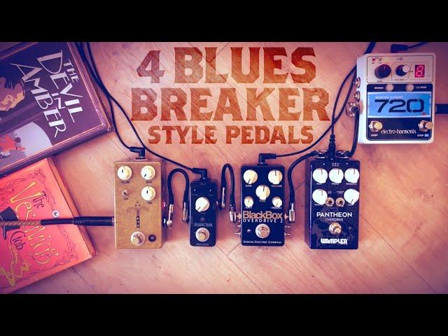 4 Blues Breaker Style Pedals Shootout (JHS, Mooer, Snouse, Wampler)