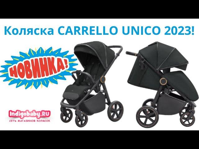 Прогулочная коляска Carrello UNICO CRL-5509. НОВИНКА 2023. Новейший видеообзор, залетай!