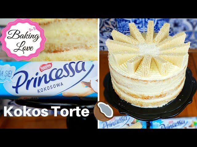 Ein wahr gewordener Kokos-Traum Princessa Kokos Torte Raffaello Torte