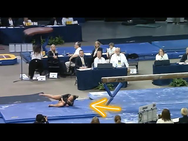 Katelyn Ohashi Fall Moments  Every Time