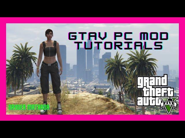 PC Modding Tutorials: How To Install The Short top for MP Female Mod In GTAV | Ped Mods