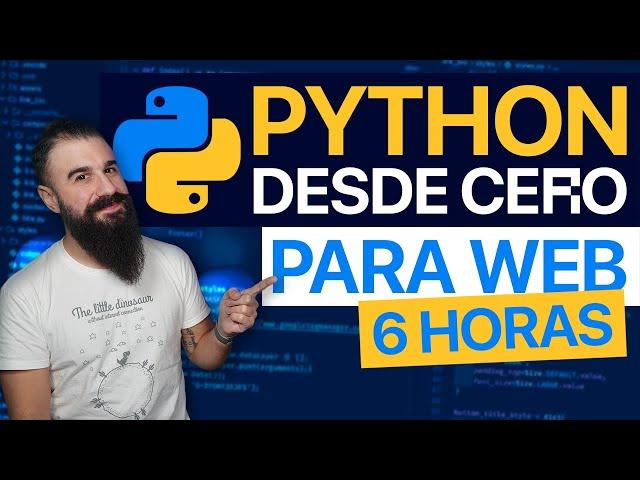 Curso de PYTHON para WEB desde cero