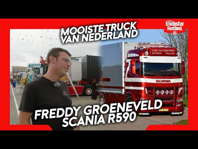 Scania R590 G.&J. van Leeuwen | Mooiste Truck van Nederland 2023