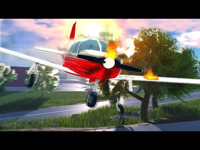 My Plane CRASHED onto a HIGHWAY! - ERLC Liberty County
