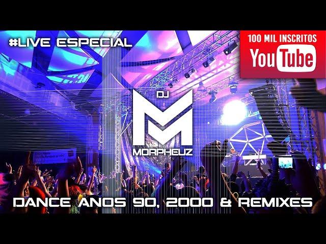 LIVE Especial - DJ MorpheuZ - Anos 90/2000 & Remixes (Unboxing da Placa de 100K Inscritos )