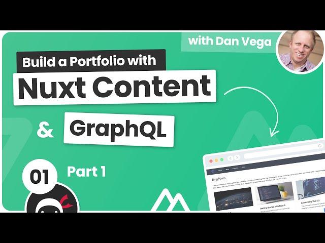 Portfolio Build with Nuxt Content & GraphQL - Part 1