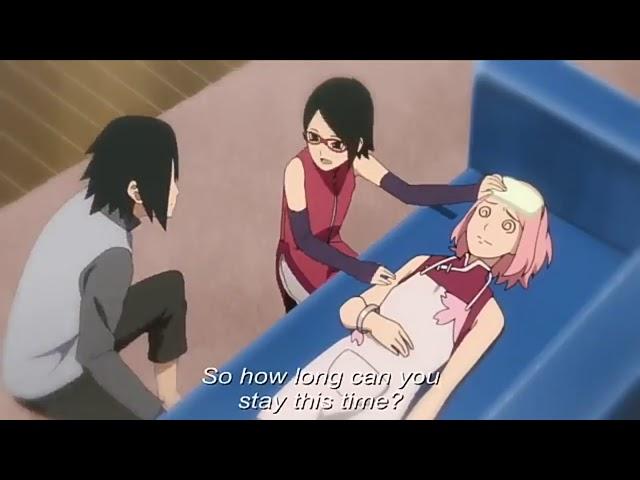 Sasuke Returns Home | Sakura surprised - Boruto - English Subbed