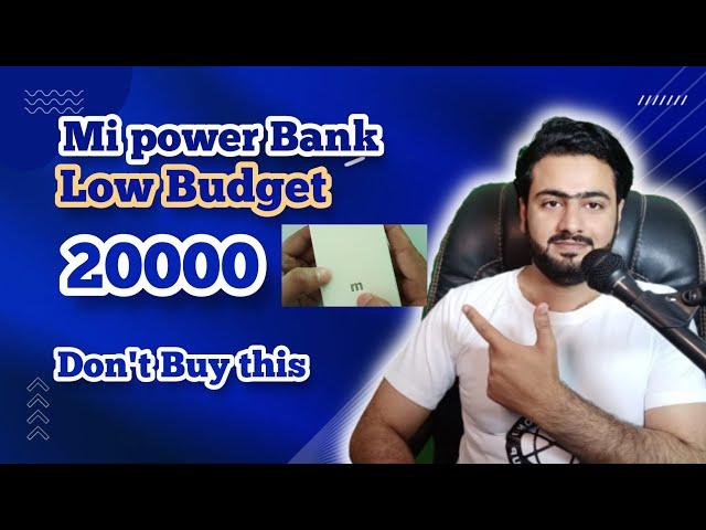 MI 20000mh Power Bank |Cheapest Quality | Tech Point Pk