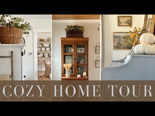 Cozy Home Tour 2023 | Simple Farmhouse Cottage Decor