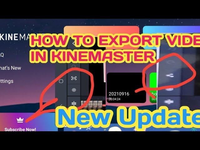 How to export or save video from Kinemaster[New Update]