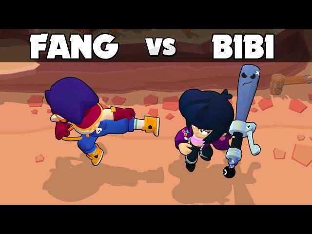 FANG vs BIBI | 1vs1 | Brawl Stars