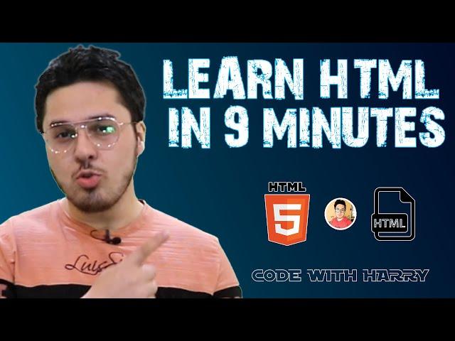 HTML in 9 Minutes (in Hindi) 