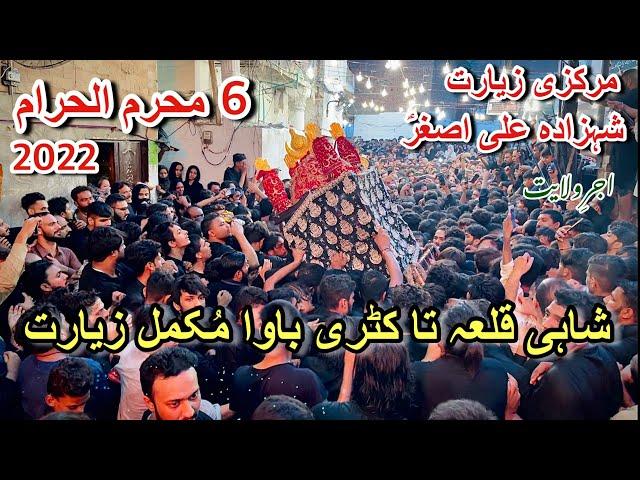 6 Muharram 2022 - Markazi Ziarat - Jhoola Shehzada Ali Asghar a.s - Bhati Gate Lahore