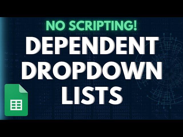 Effortless Dynamic Dependent Dropdowns Trick in Google Sheets! No Scripting Required!