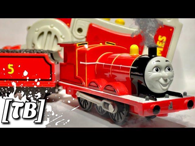 WHEN TRACKMASTER MADE RED GOLD: Trackmaster 2009 RC James Unboxing & Review - TTTE