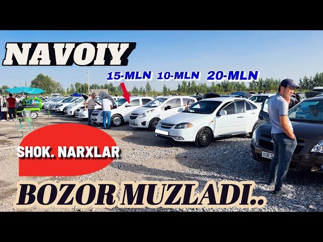 NAVOIY MASHINA BOZORI 2024 10-MLN 15-MLN 20 -MLN  SHOK NARXLAR BOZOR MUZLADI…