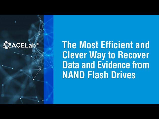 NAND Flash Data Recovery for beginners