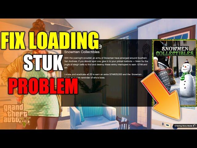 Fix GTA 5 Stuck Loading Story Mode (2024)