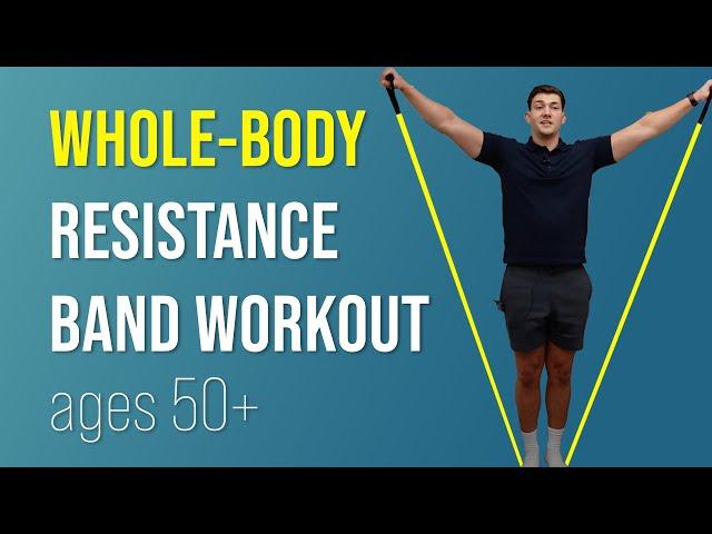 Whole-Body Resistance Band Workout (Ages 50+)