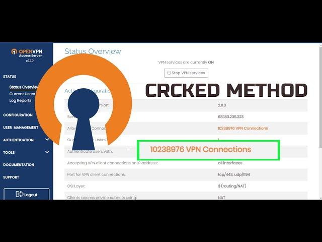 How to Get OpenVPN Access Server 2.11.0 Unlimited User / Lifetime !!!