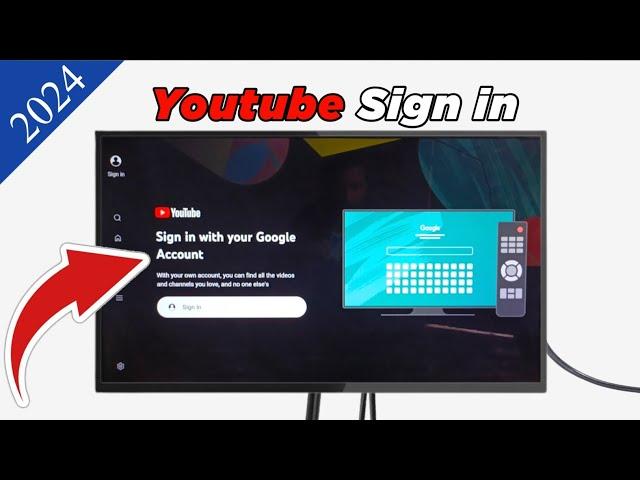 Sign in with your google account smart tv | Smart tv youtube sign in problem (solved)