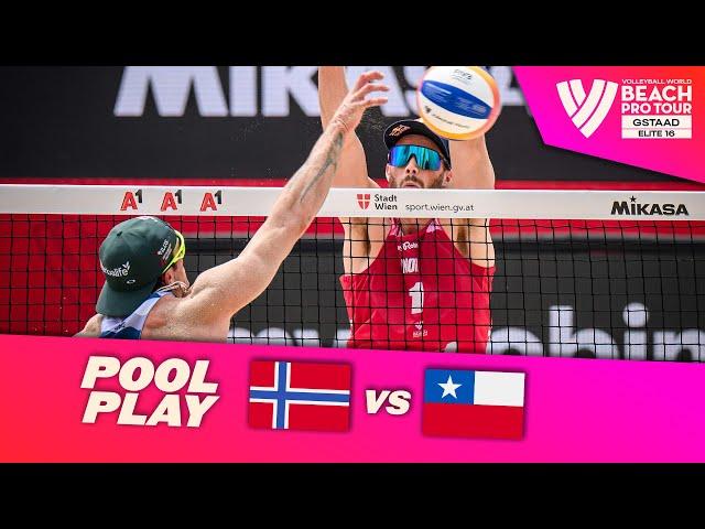 Mol, A./Sørum, C. vs. Grimalt M./Grimalt E. - Pool Play Highlights | Vienna 2024 #BeachProTour