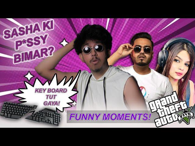 FUNNY MOMENTS COMPILATION Ft.@8bitMAMBA @KrutikaPlays@MaskmanUG | GTA 5 RP FUNNY MOMENTS |