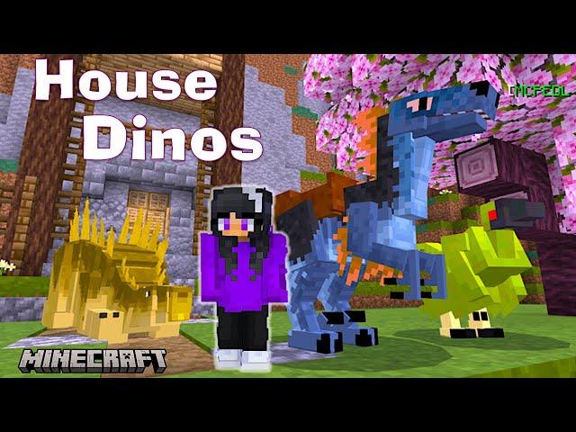 Return to ArkCraft: Trying to DINO-proof my house in Minecraft