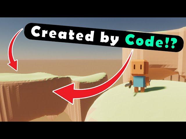 I Created a World Using ONLY Code! for My DREAM Solo Indie Game! (Unity Devlog #4)