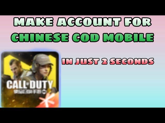 How To Login Chinese Cod Mobile With Wechat 100% Working Method Call Of Duty Mobile