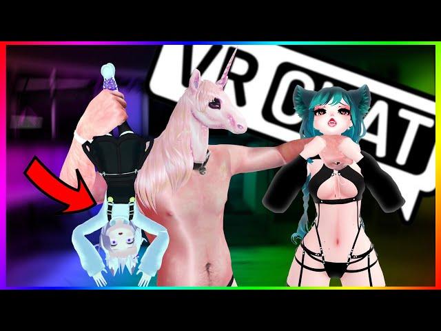 Causing ABSOLUTE CHAOS in Public Lobbies! (VRChat Full Body Tracking)