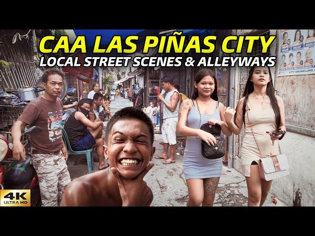 I Never Knew CAA Las Piñas City Was Like This! Rarely Seen Alleyways & Street Scenes [4K]