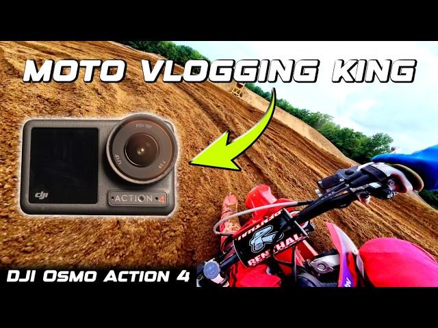 How I get INCREDIBLE Moto POV Footage! *DJI Osmo Action 4*