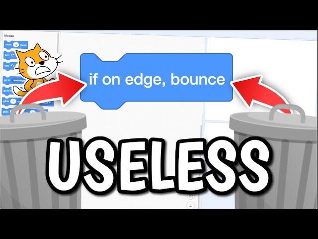 The 5 Most USELESS Scratch Blocks! 