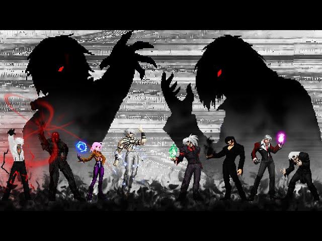 Code:Crashed Killer LV4 Team vs Yagwick Evil Mode Team | KOF MUGEN