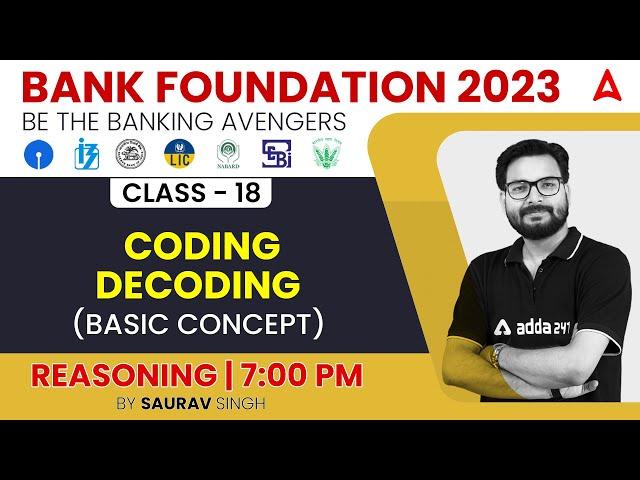 CODING-DECODING (Basic Concept) Reasoning Tricks for Bank Exams 2023 by Saurav Singh