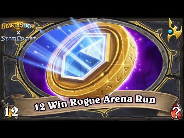 Coin Mvp?? - 12 Win Rogue Hearthstone Arena Run