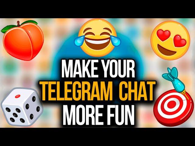 Animated Emoji In Telegram. Where to find, how to add and create