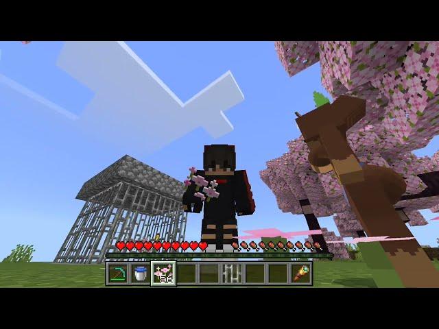 Trying new Minecraft mod #minecraft