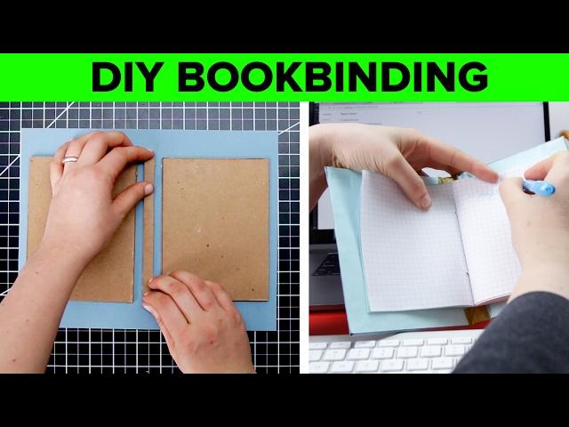 DIY Hard Cover Bookbinding