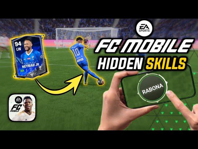 *HIDDEN SKILLS* Rabona tutorial | FC mobile | secret skills in FC mobile 