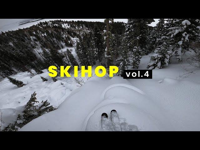 1+ Hour of Powder Skiing to Chill Music | Skihop Vol. 4