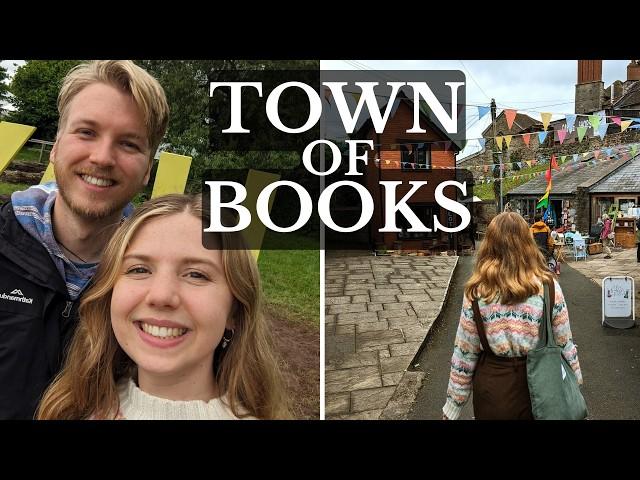 Come with us to the world's first book town!  Hay on Wye Literary Festival 2024