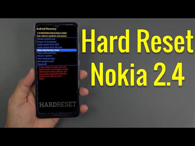 Hard Reset Nokia 2.4 | Factory Reset Remove Pattern/Lock/Password (How to Guide)