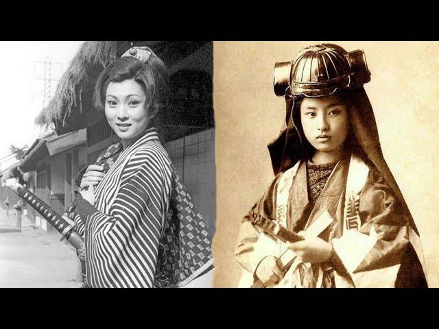 Rare Photos Of beautiful Japanese Samurai Women 1850-1900