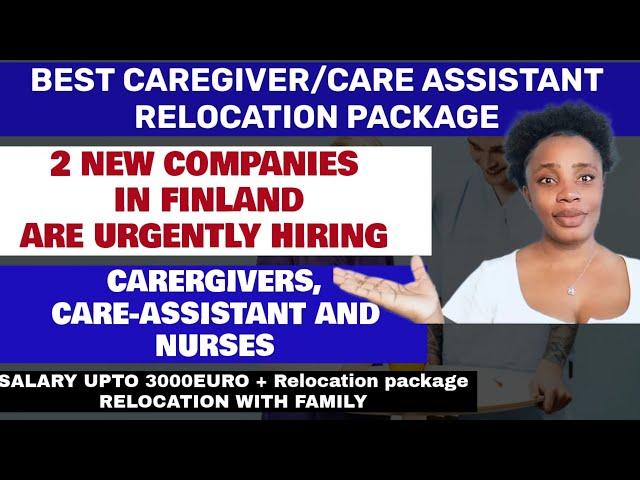 FINLAND HIRING! Caregivers, Care Assistants And Nursing Assistants Urgently Needed In Finland |APPLY